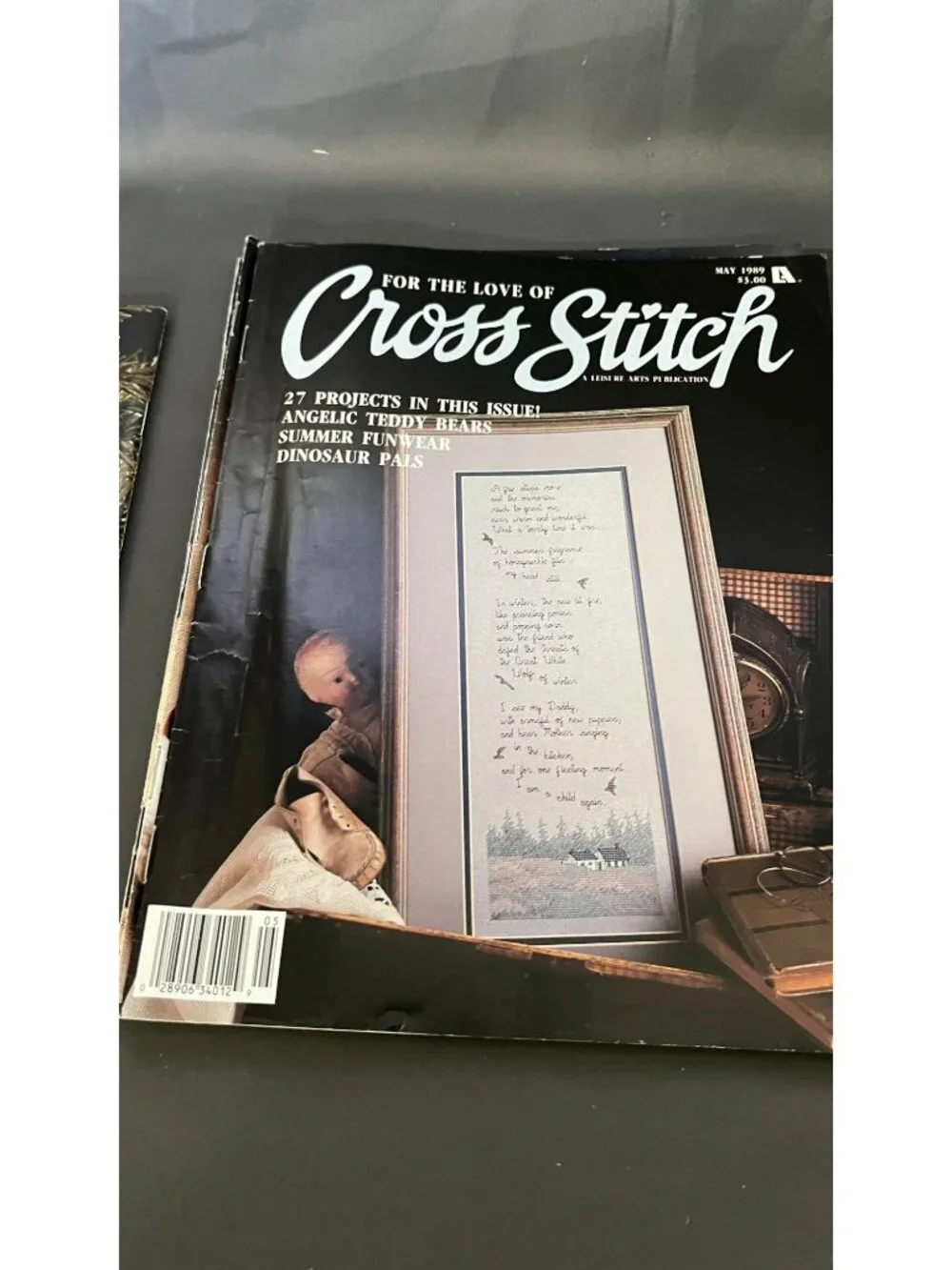 For The Love Of Cross Stitch Magazine Lot Of 6 Leisure Arts Issues